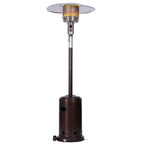 Sgapork Outdoor Gas Heater, Portable Heater, 88 Inches Tall Premium Standing Patio Heater, With Auto Shut Off And Simple Ignition System, Wheels And Base Reservoir RT