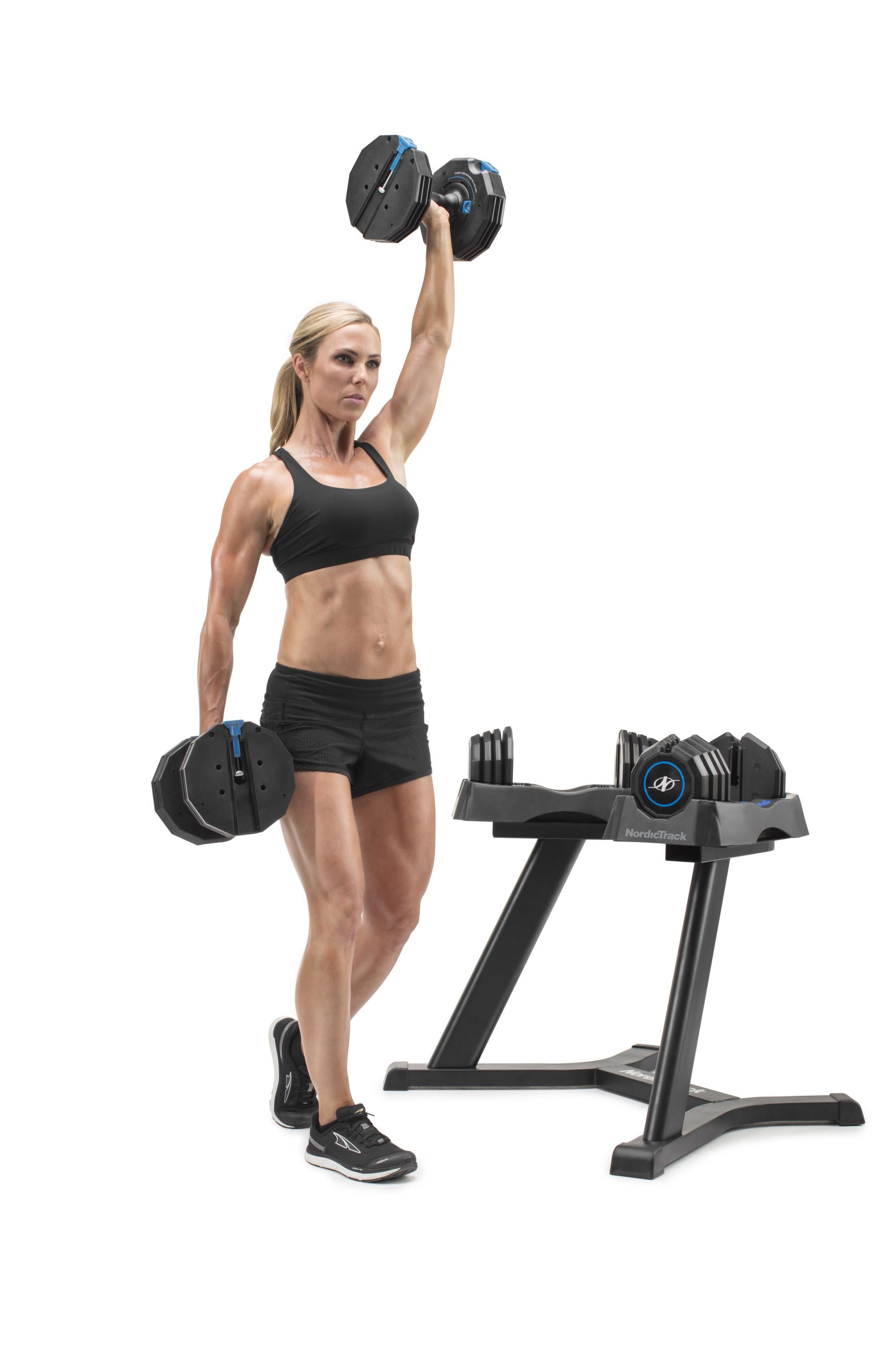 NordicTrack Adjustable Select-A-Weight Dumbbell Stand, Dumbbells Not Included