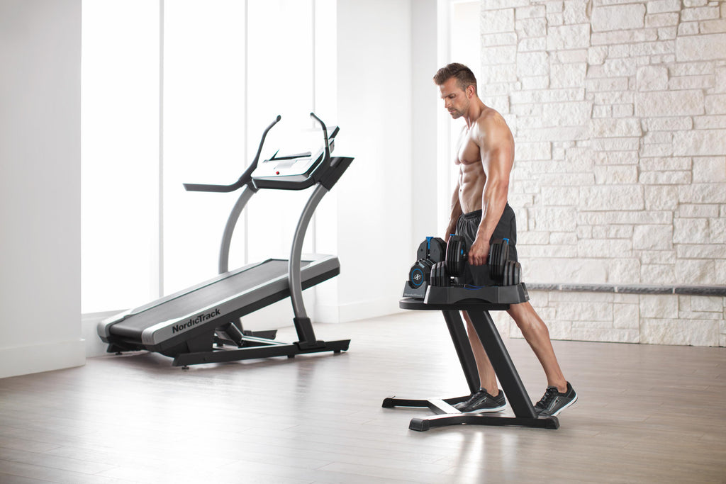 NordicTrack Adjustable Select-A-Weight Dumbbell Stand, Dumbbells Not Included