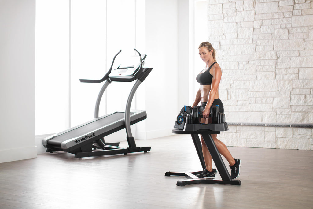NordicTrack Adjustable Select-A-Weight Dumbbell Stand, Dumbbells Not Included