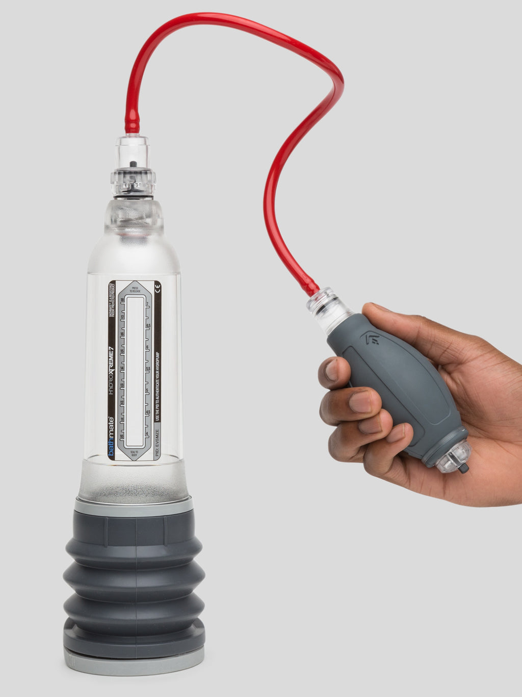 Bathmate HYDROXTREME 7 Penis Pump Clear 5-7 Inches, Clear