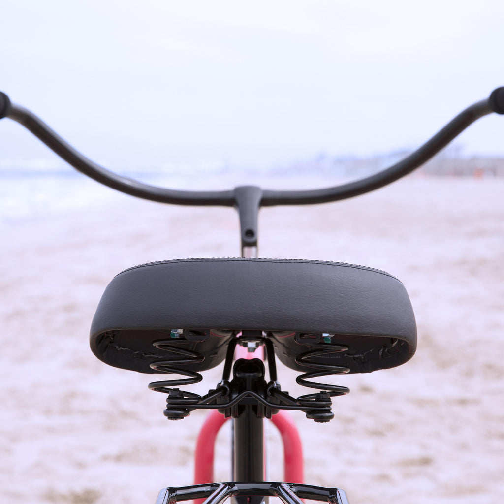 reezero Around Block Women's Single-Speed Beach Cruiser Bicycle, 26 In. Wheels, Coral
