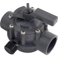 Jandy Diverter Valve, Jandy/Zod, 1-1/2"s/2"spg Pos Seal, 2 Way, Gray