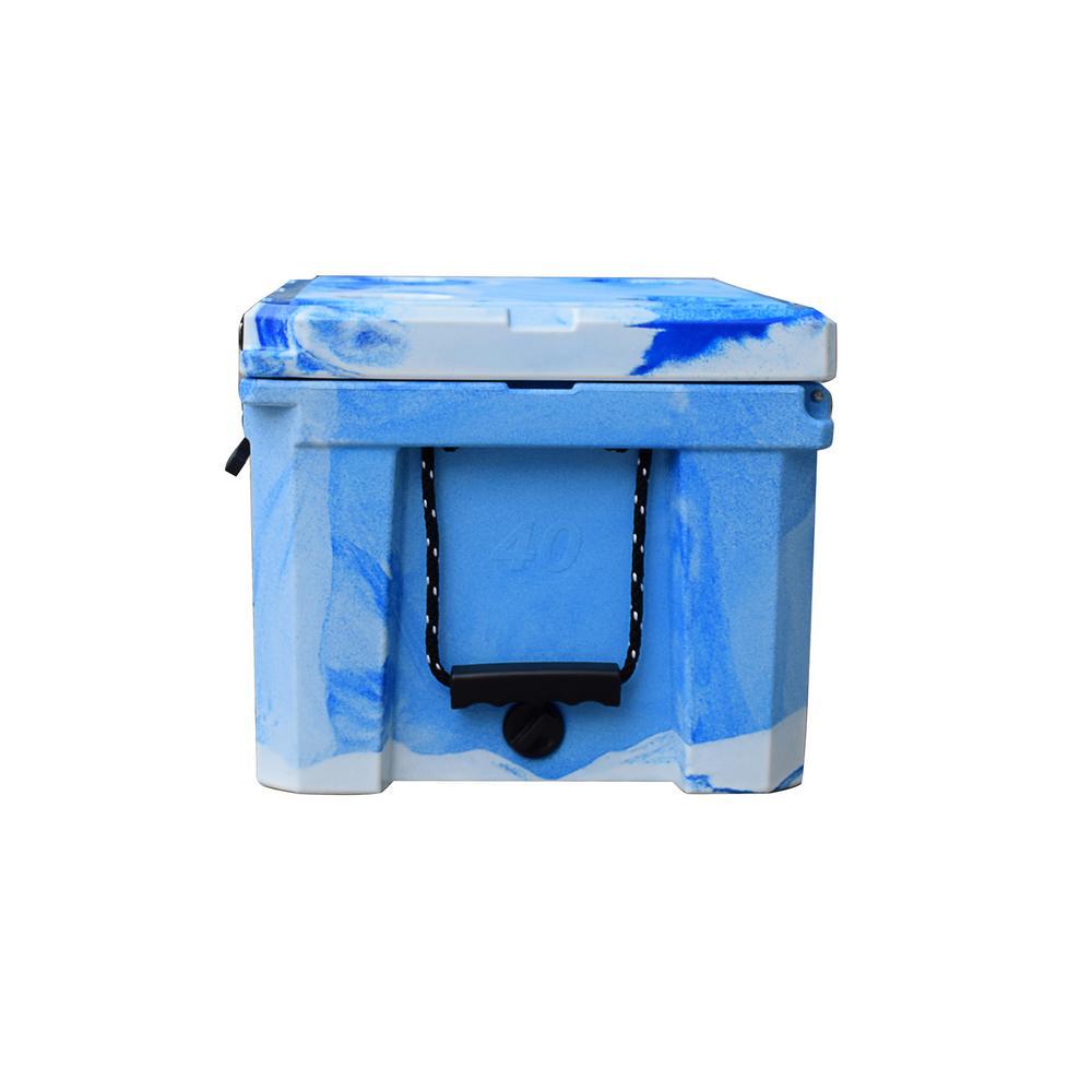 42 qt. 40 l Premium Cooler in Blue Swirl