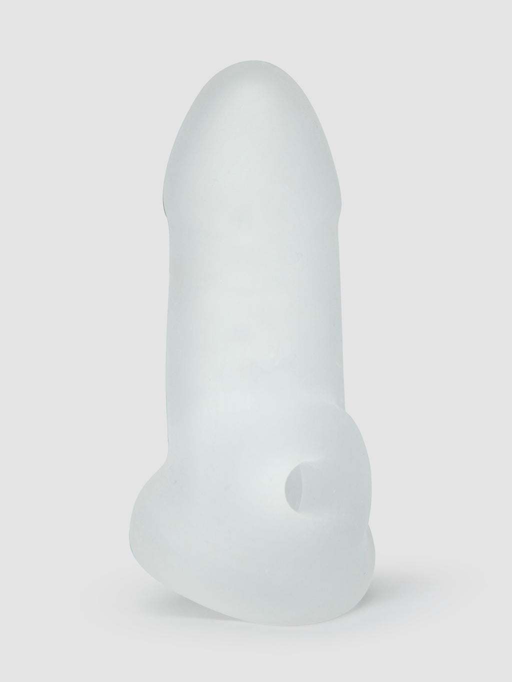 Perfect Fit Fat Boy Ultra Thin 4 Inch Penis Extender Sleeve with Ball Loop, Clear