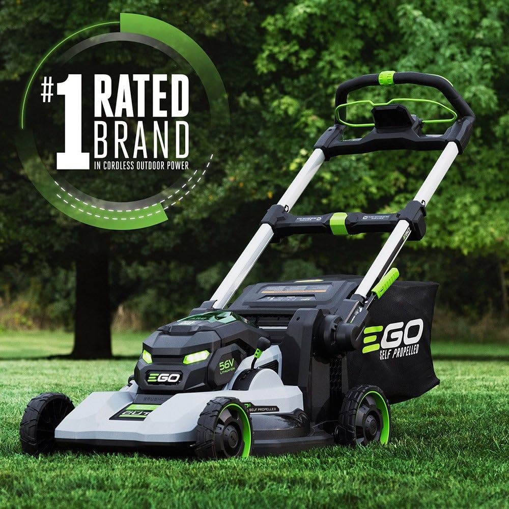 Electric Lawn Mower, Self-Propelled Cordless with 22" Super Composite Deck, Tool Only, Battery and Charger Not Included - LM2240SP
