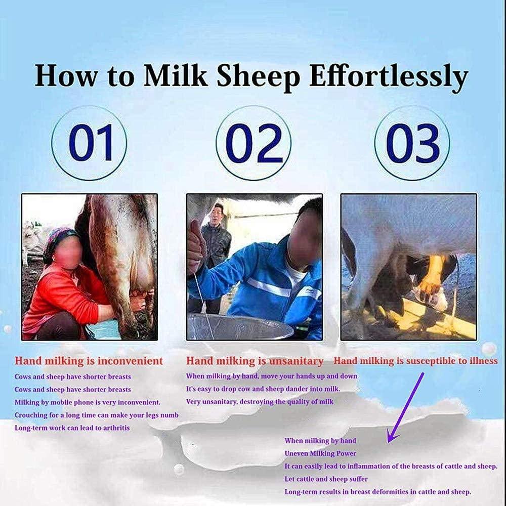 milking machines pulsation automatic - household goat milking supplies vacuum pump milk squeeze soft for nipples silicone hose and 304 stainless steel portable bucket 14l pulse equipment,forcattle