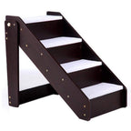 ZWJ-Pet Stairs Pet Stairs | Plastic Stairs | 4 Step Ladders | Stairs for Various Pets | Foldable