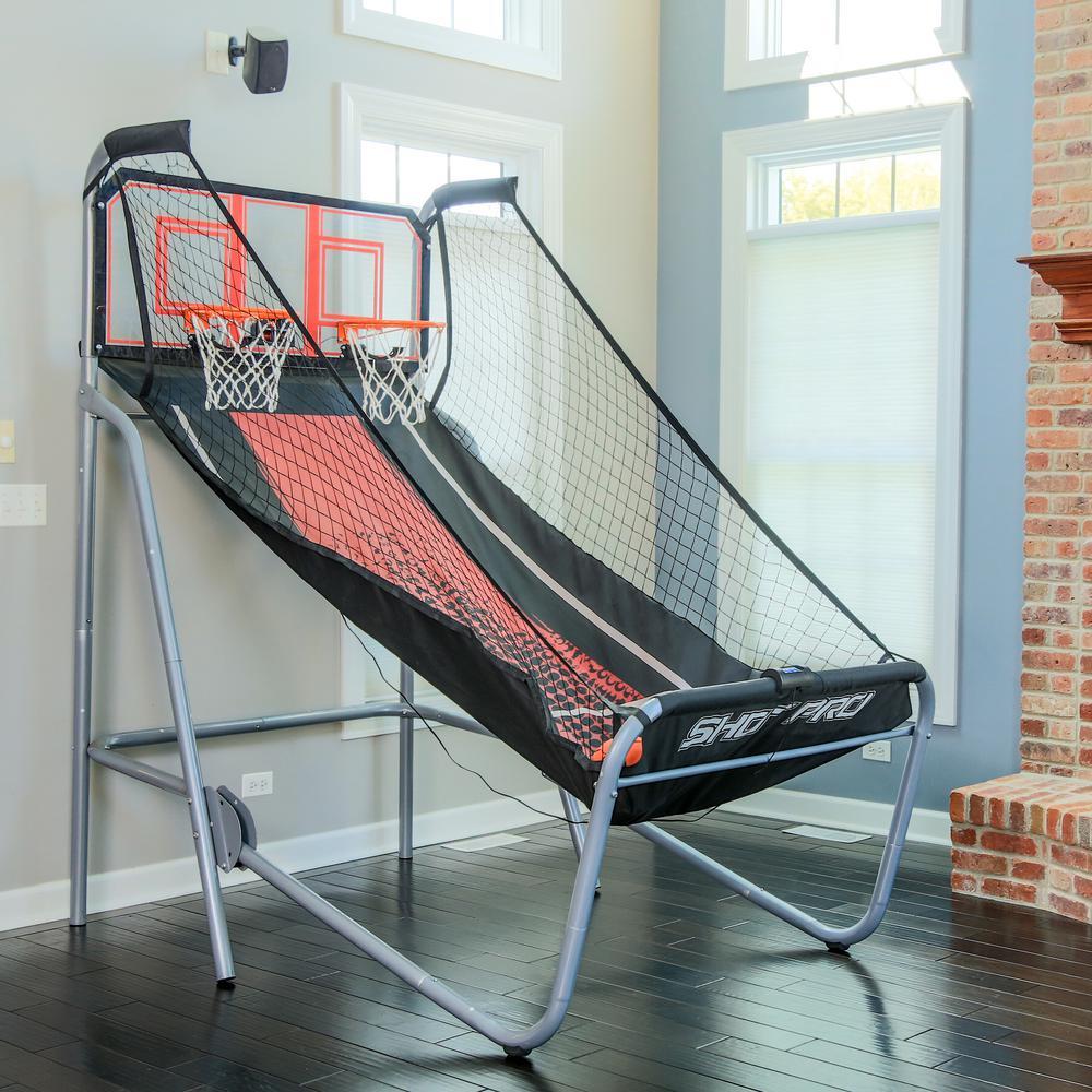 4.4 ft. Shot Pro Deluxe Electronic Basketball Game