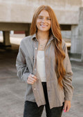 button down shacket