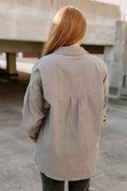 button down shacket