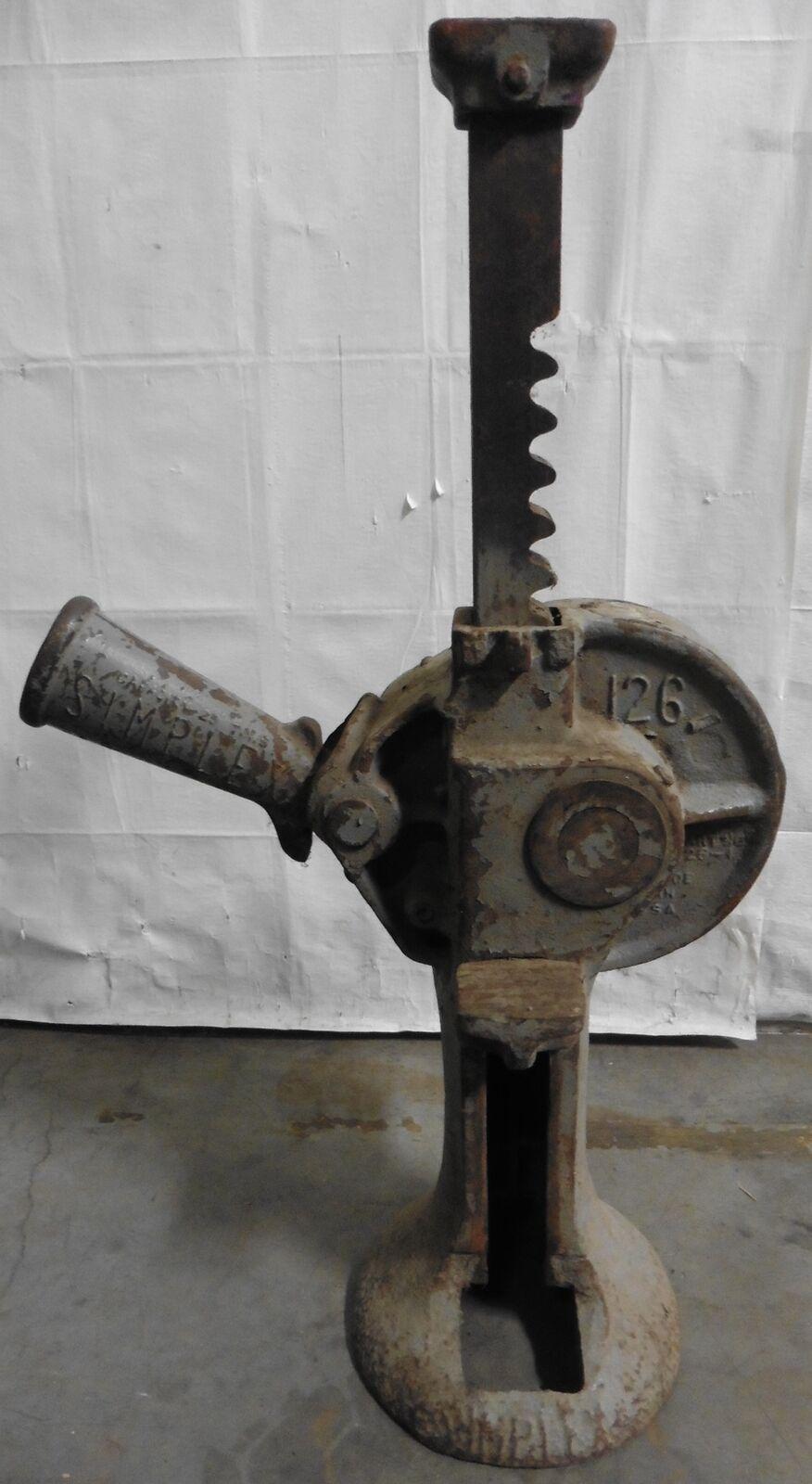 G176307 Simplex 126 25-Ton Capacity Ratchet Jack