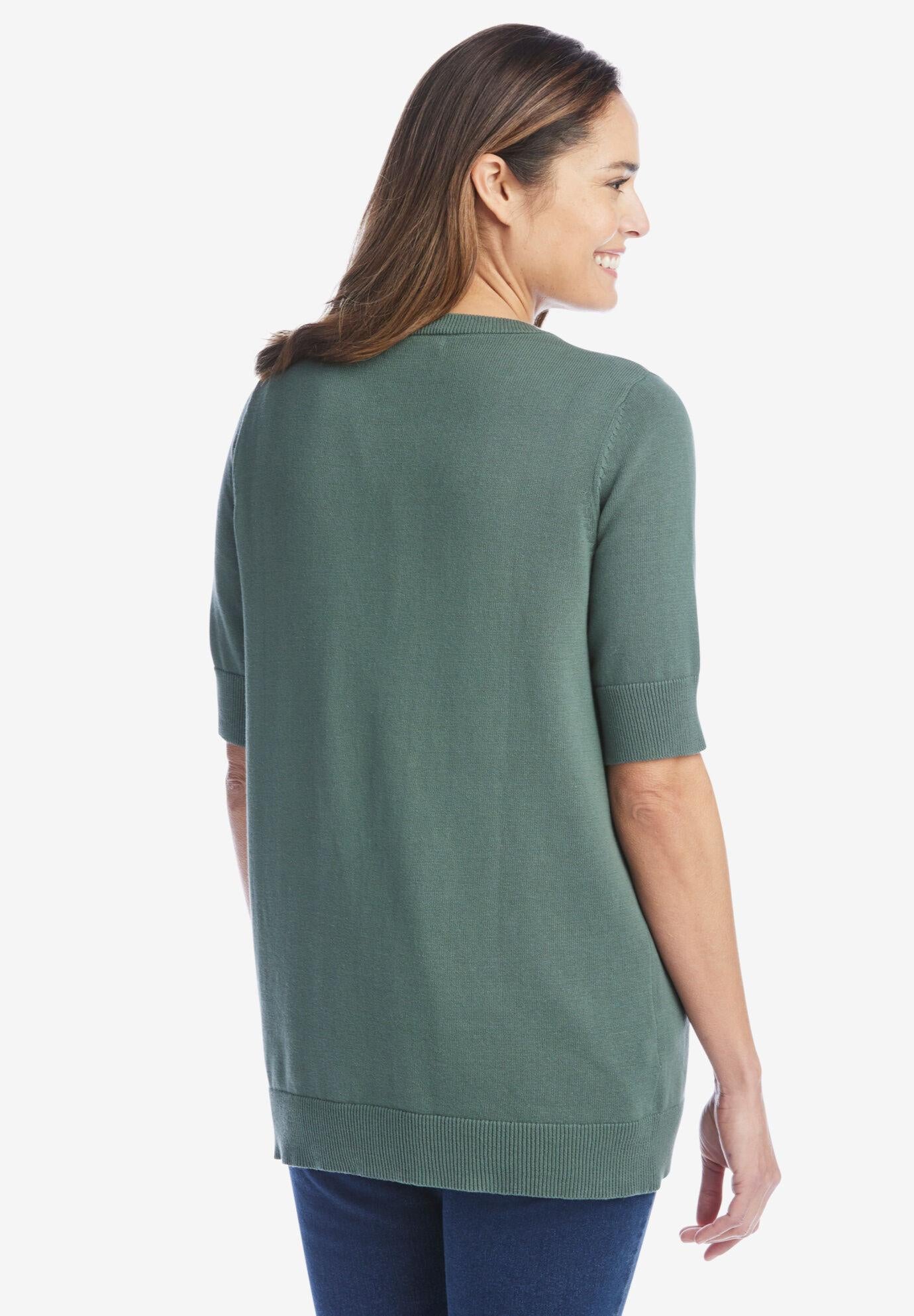 perfect elbow-length sleeve cardigan