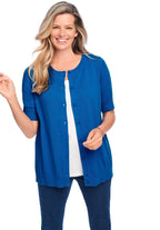 perfect elbow-length sleeve cardigan