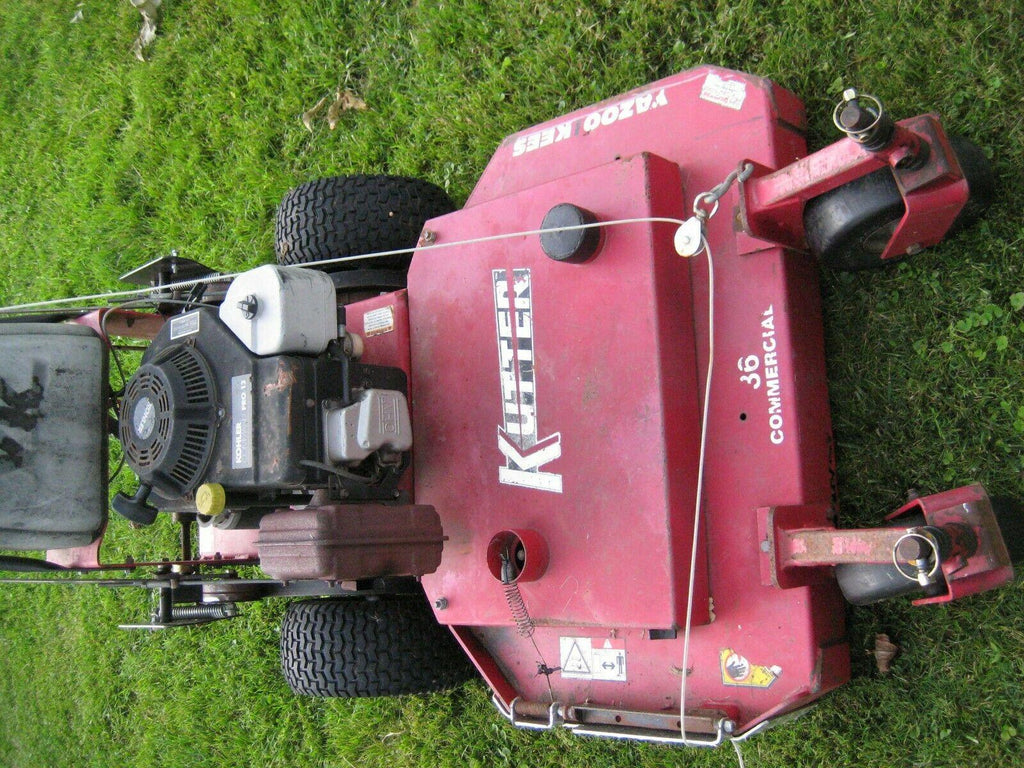36" walk behind lawn mower commercial mower yazoo kees kutter kohler 13 hp toro