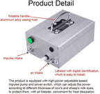 n  a 14l milking machine electric vacuum pulsation suction pump milker machine automatic portable livestock for farm household goat milker