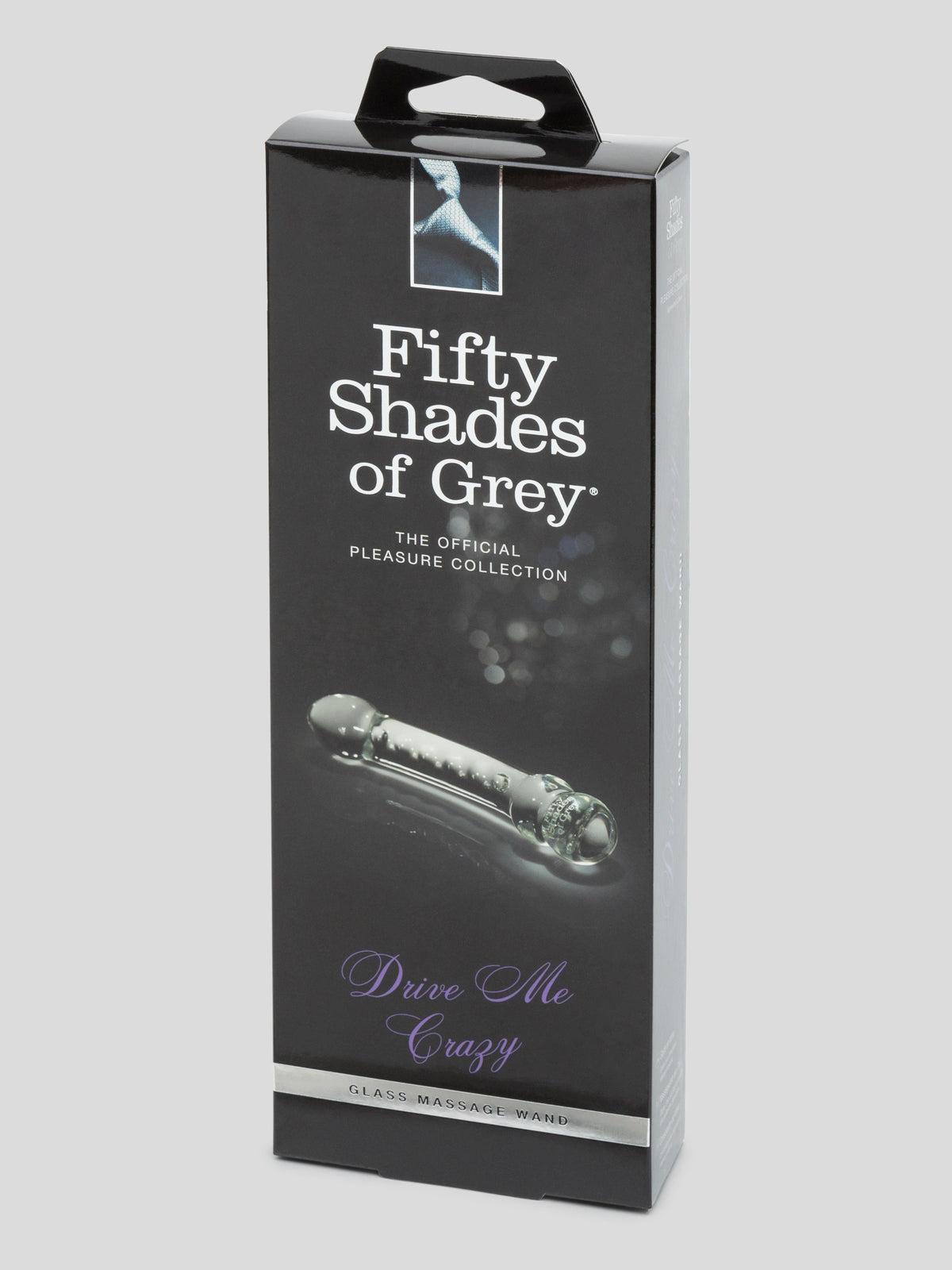 Fifty Shades of Grey Drive Me Crazy Glass Massage Wand, Clear