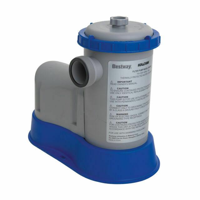 new gray or blue bestway/coleman 1500 gph pool filter pump