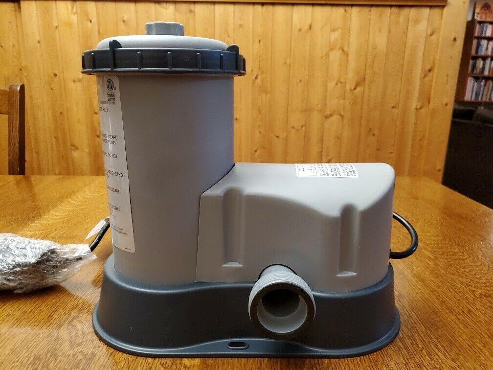 new gray or blue bestway/coleman 1500 gph pool filter pump