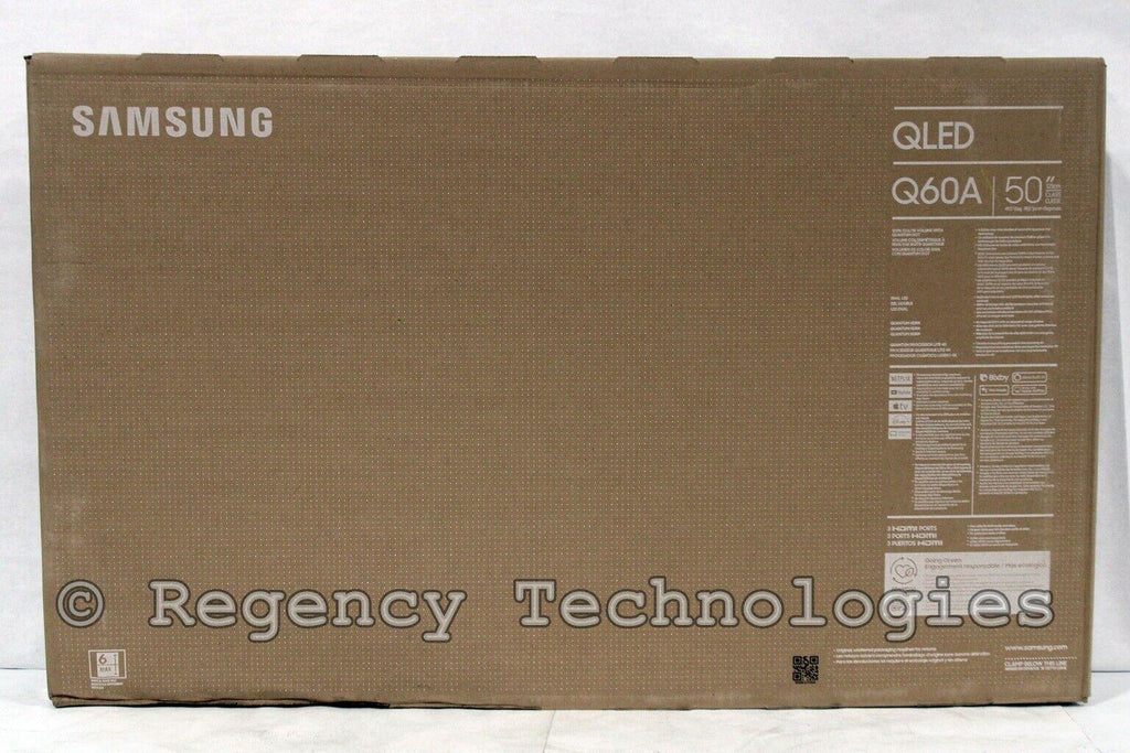samsung 50" class q60a series qled 4k smart tv | qn50q60aafxza | factory sealed