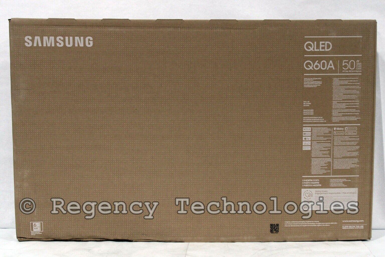 samsung 50" class q60a series qled 4k smart tv | qn50q60aafxza | factory sealed