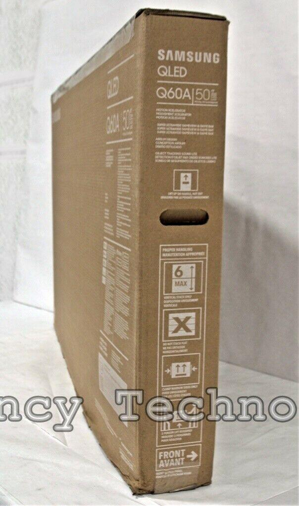 samsung 50" class q60a series qled 4k smart tv | qn50q60aafxza | factory sealed