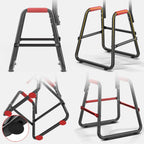 Adjustable Chin Up Stand Pull Up Bar Dip Power Tower Home Gym Fitness Workout