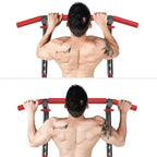 Adjustable Chin Up Stand Pull Up Bar Dip Power Tower Home Gym Fitness Workout