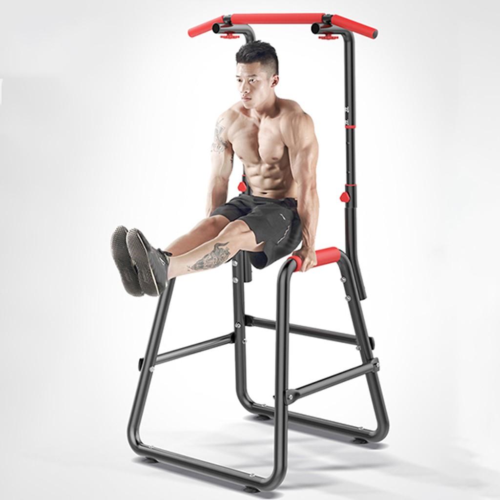 YOHOME PRODUCTS Adjustable Chin Up Stand Pull Up Bar Dip Power tower Home Gym Fitness Workout