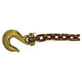 Champ 10 ft 3/8" Frame Straightening Machine Chain with Clevis Slip Hook 1022