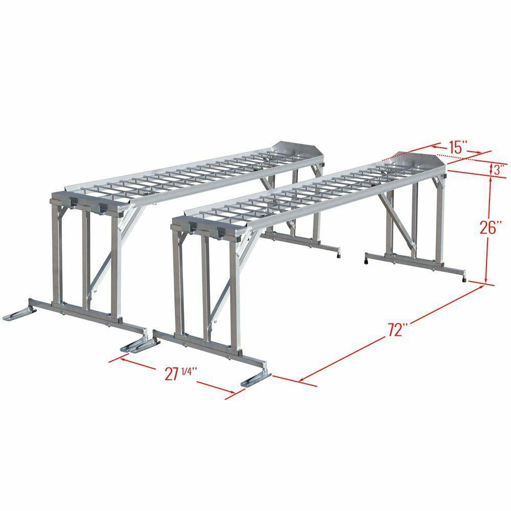ATV & Lawn Mower Display Stand and Work Station