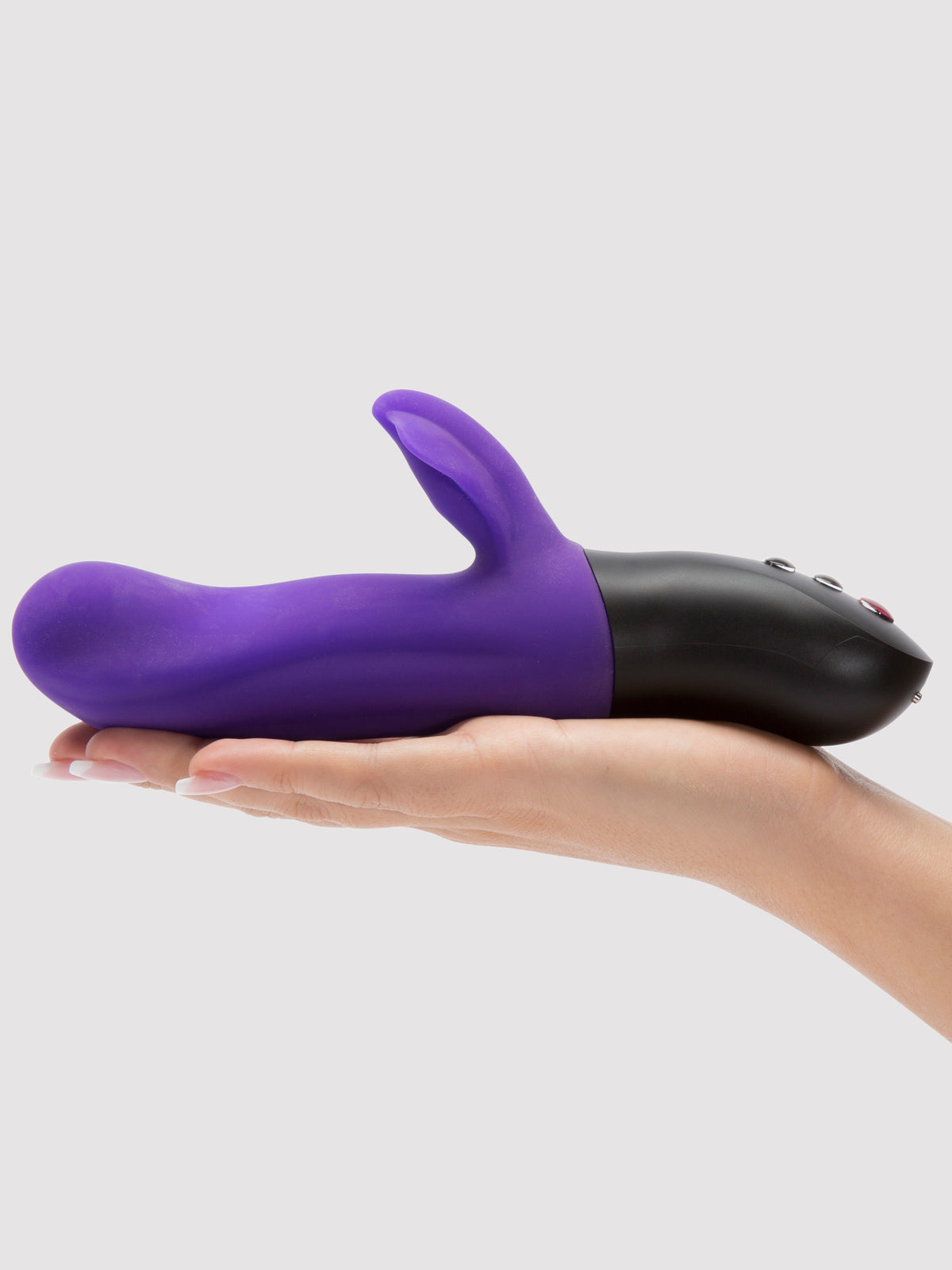 Fun Factory Stronic Bi Fusion Rechargeable Thrusting Rabbit Vibrator, Purple