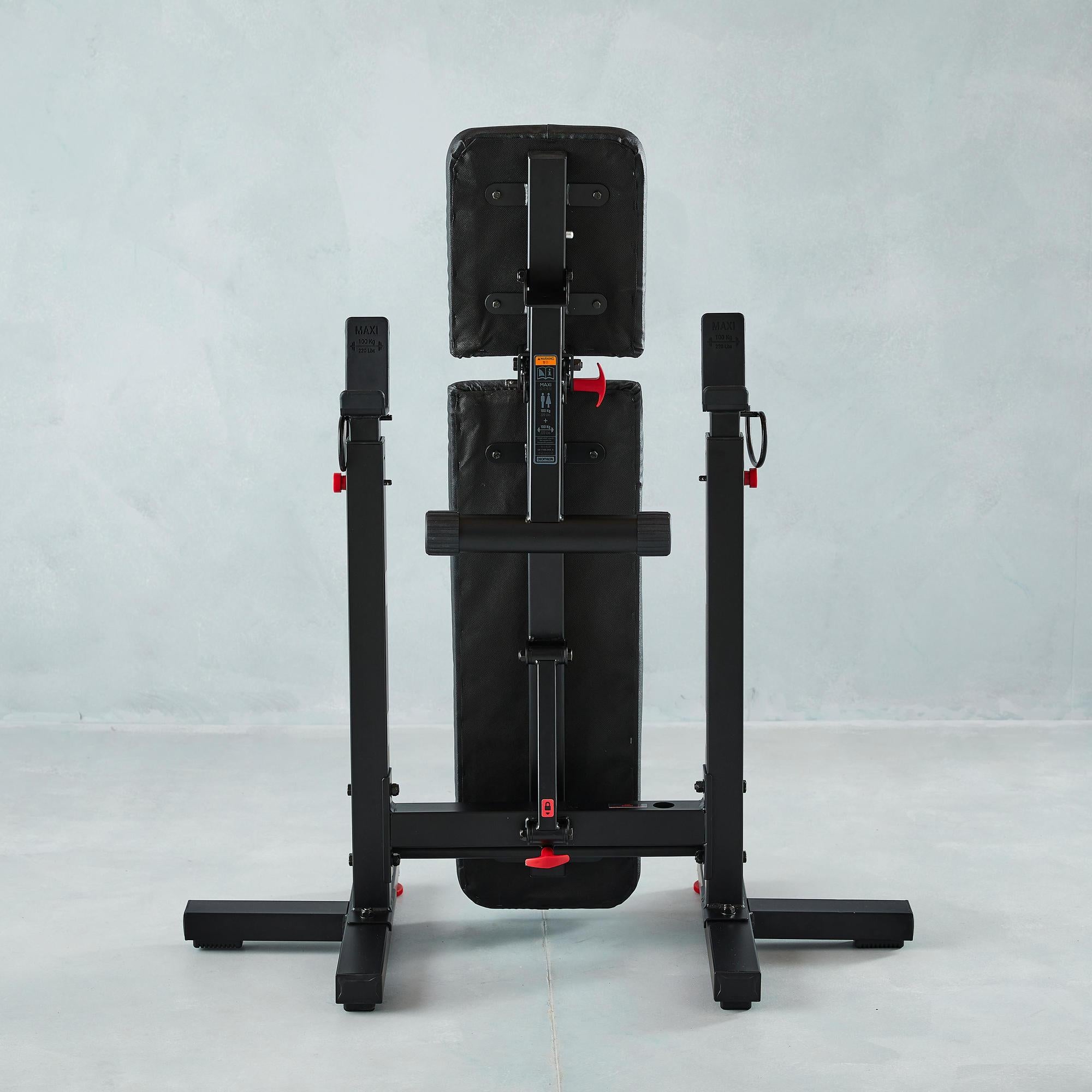 Decathlon Domyos Folding Incline Bench Press with Rack