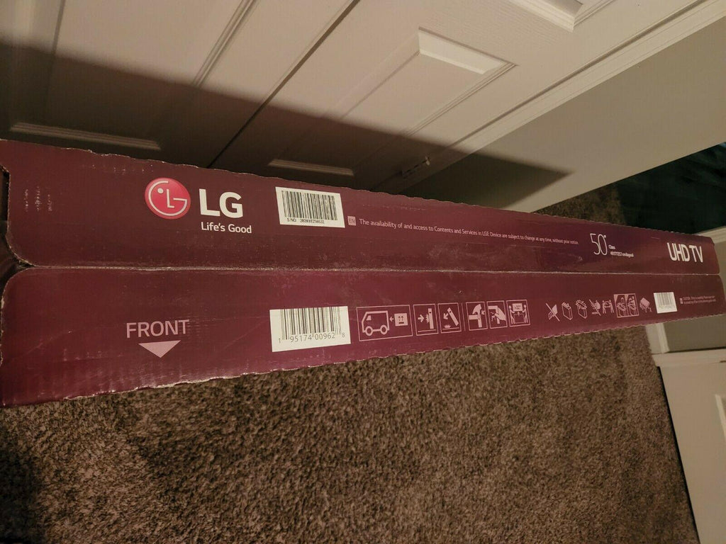 lg 50" smarttv 50un69 real 4k brand new