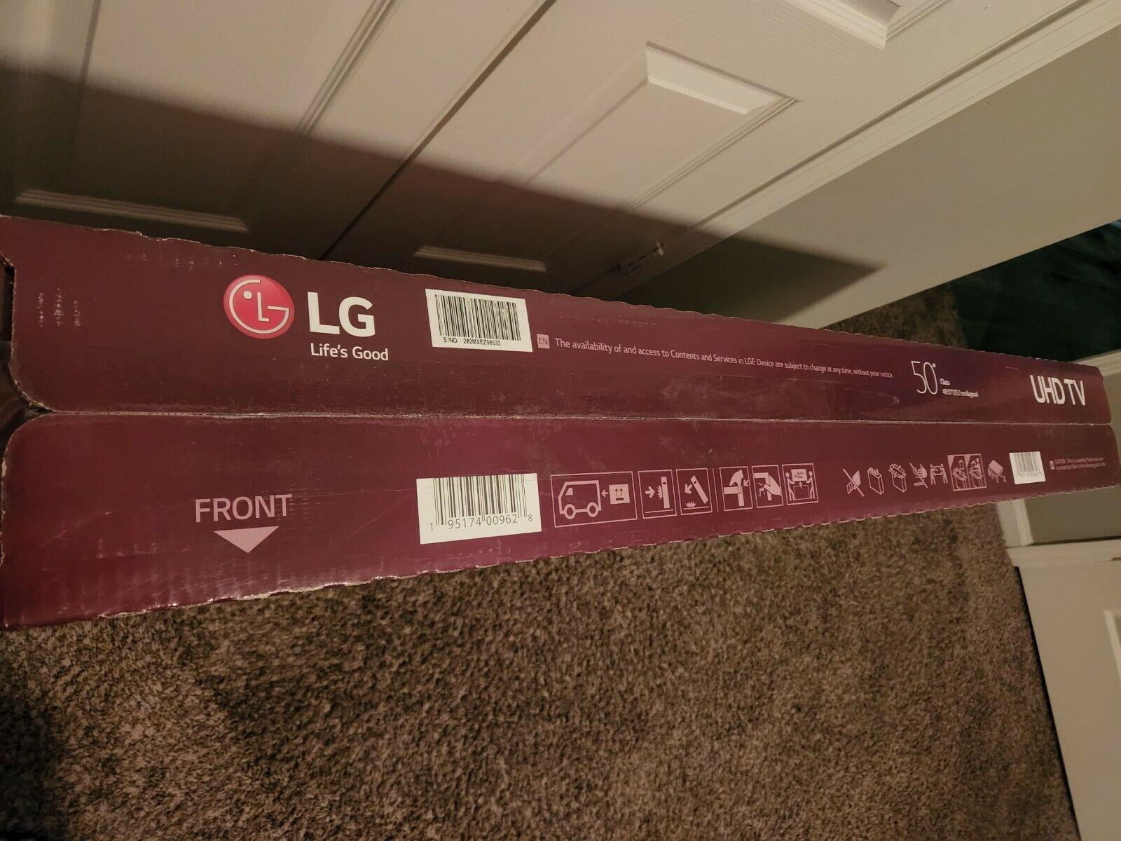 lg 50" smarttv 50un69 real 4k brand new