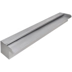 vidaXL Rectangular Waterfall Pool Fountain Stainless Steel 35.4"