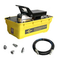 700bar 1.6L Air Hydraulic Pump Foot Operated Pump With 2M High Pressure Tubing
