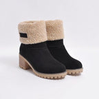 Ladies Thick Fluffy Warm Snow Boots