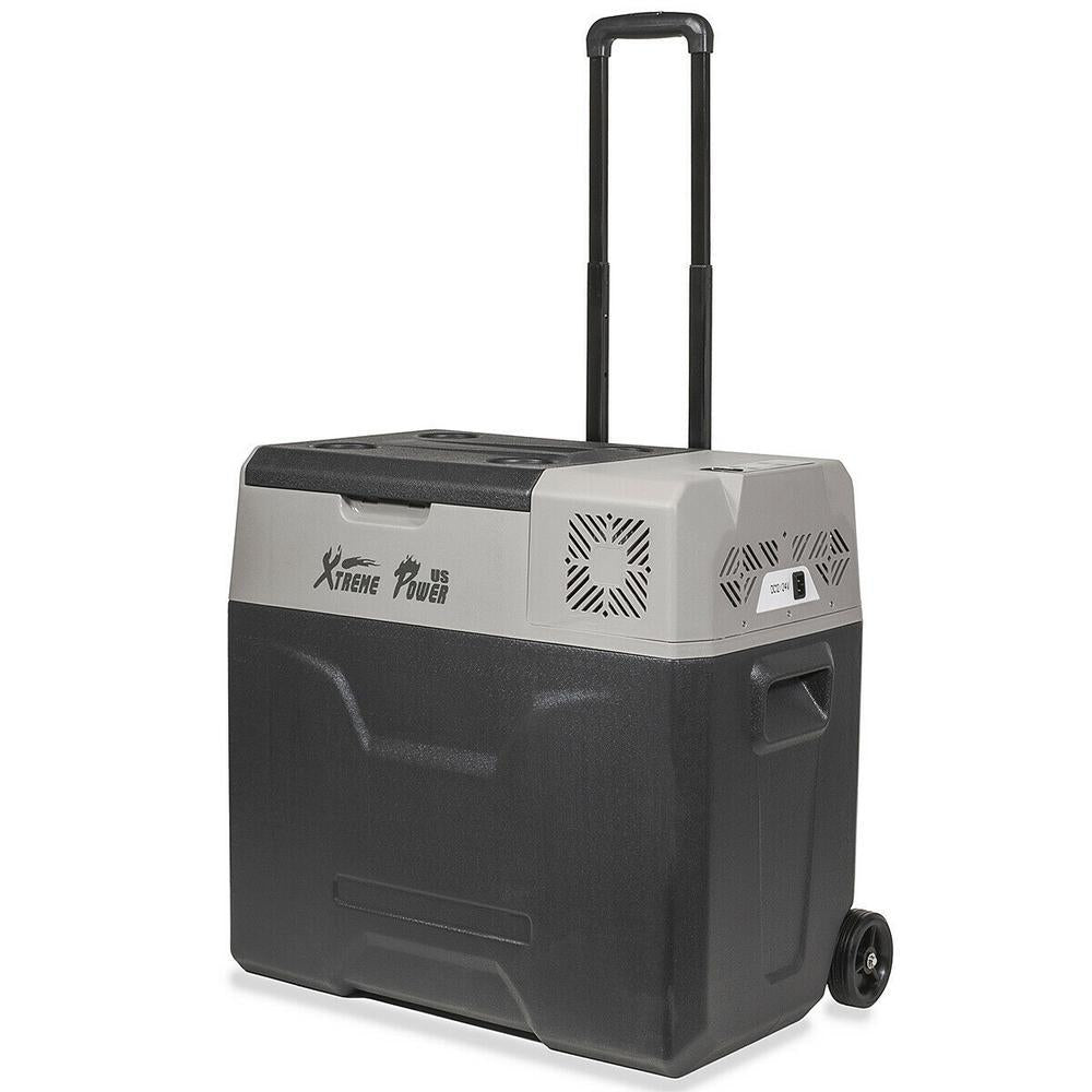 XtremeCooler 50 qt. Portable Cooler Travel Fridge, Bluetooth System and Power Station