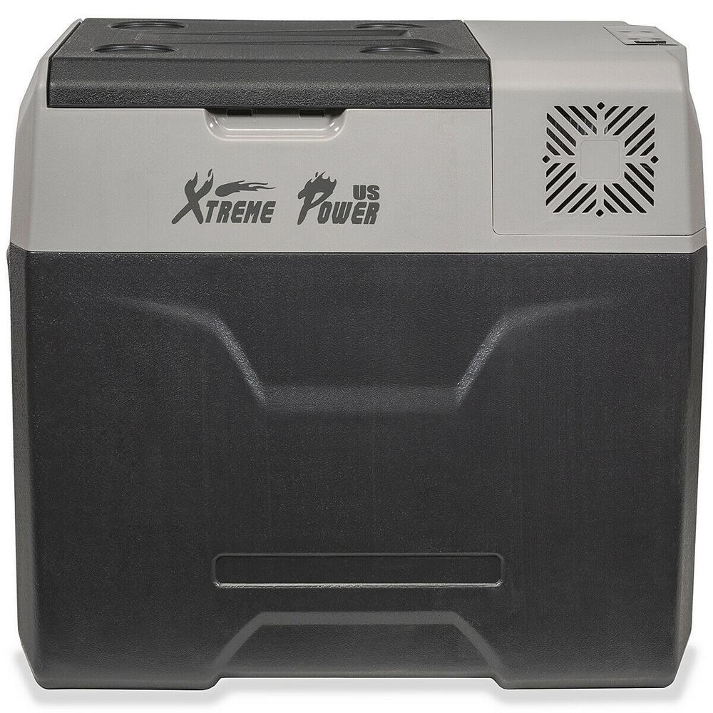 XtremeCooler 50 qt. Portable Cooler Travel Fridge, Bluetooth System and Power Station