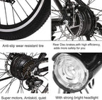 Electric Bike 26'' Electric Bicycle 21 Speed 36V Mountain E-Bike 8A Lithium Battery Electric Bicycle for Adult