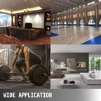 6 inch Barbell Crash Cushion Pads, Weightlifting Protector Falling Pads, d Cushions, Black Cushioned Foam Mat,for Weightlifting Training閿涘玭e Pair