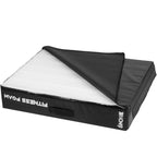 6 inch Barbell Crash Cushion Pads, Weightlifting Protector Falling Pads, d Cushions, Black Cushioned Foam Mat,for Weightlifting Training閿涘玭e Pair