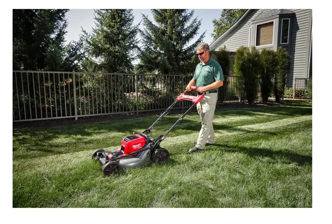 Electric - M18 Fuel. 21 SELF-PROPELLED Dual Battery Mower KI