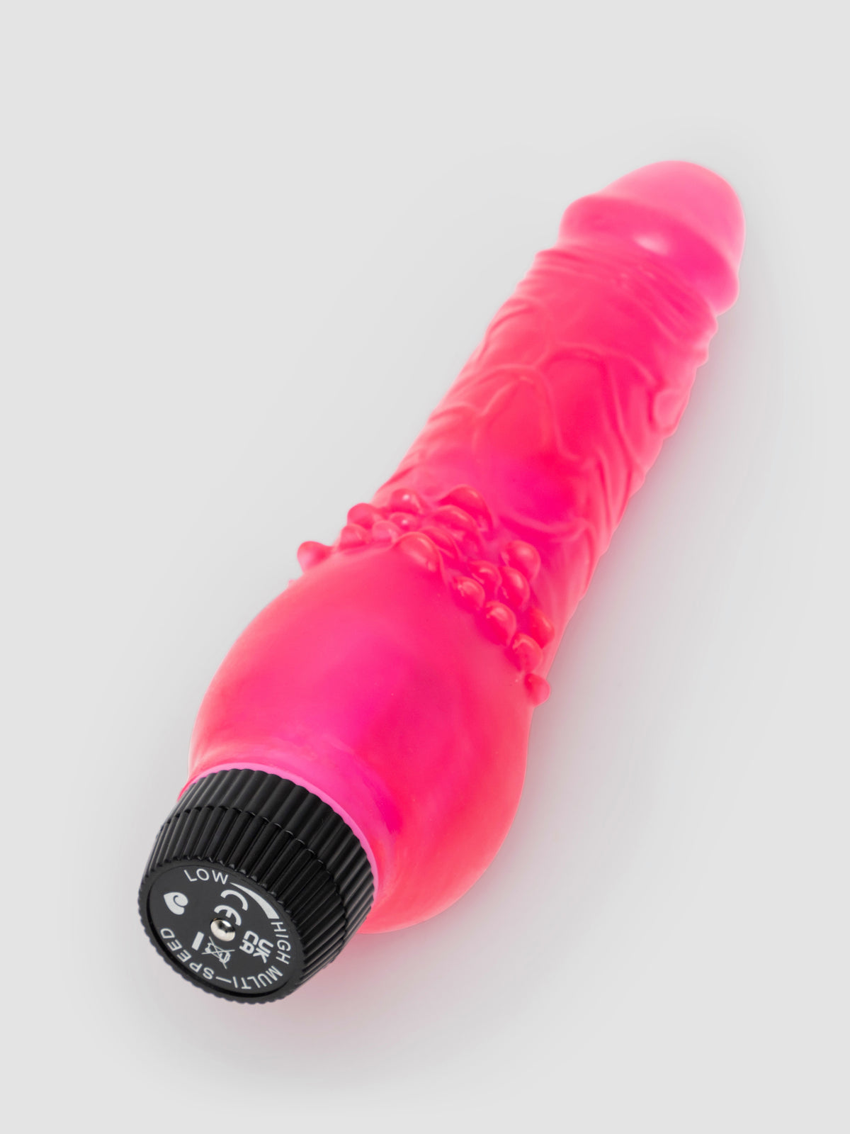 BASICS Realistic Dildo Vibrator 6 Inch, Pink