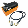 AIR FOOT PEDAL HYDRAULIC PUMP FOR AUTO BODY FRAME MACHINES AND SHOP PRESSES