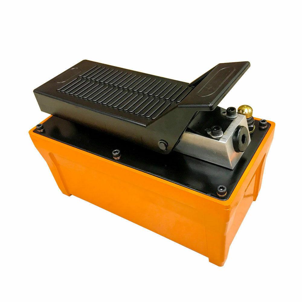 AIR FOOT PEDAL HYDRAULIC PUMP FOR AUTO BODY FRAME MACHINES AND SHOP PRESSES