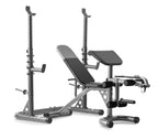 Weider XRS 20 Adjustable Weight Bench with Olympic Squat Rack and Preacher Pad, 610 Lbs. Weight Limit