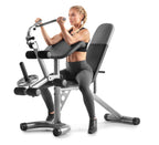 Weider XRS 20 Adjustable Weight Bench with Olympic Squat Rack and Preacher Pad, 610 Lbs. Weight Limit