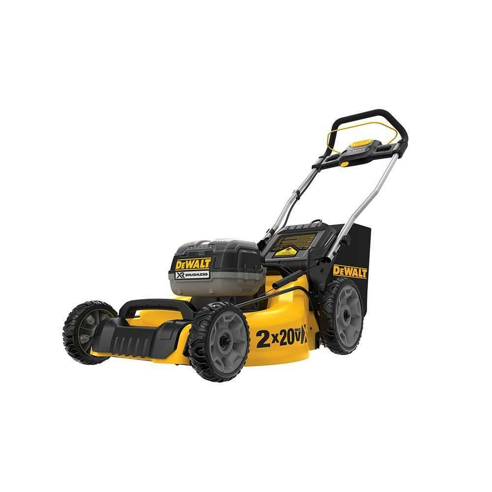 DeWALT DCMW220W2 2X20V MAX 20" Brushless Cordless Heavy Duty Push Mower